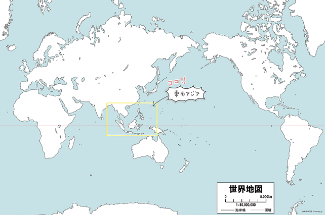 東南アジアの地理 気候 特徴を見てみよう 楽しくわかりやすい 歴史ブログ